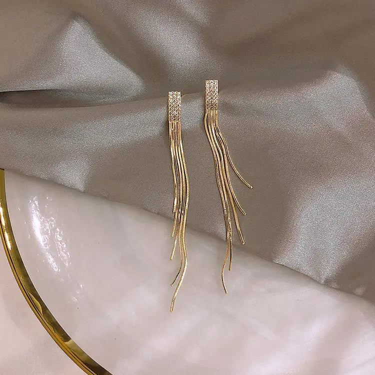 Korean S925 Silver Stud Earrings - Stylish & Versatile