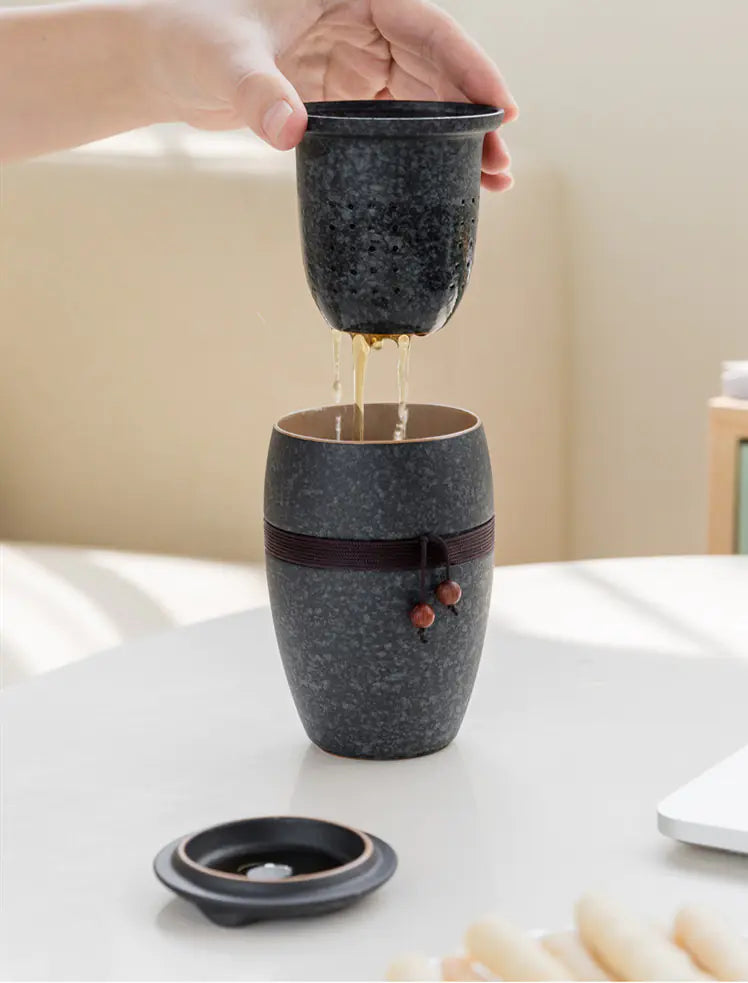 Ceramic Tea Cup for Brewing and Enjoying Tea